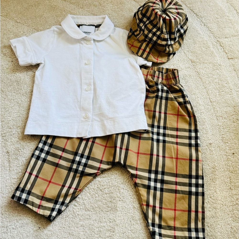Baby Boy Burberry Set
